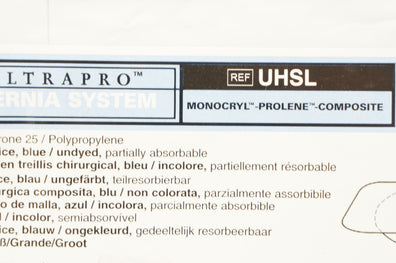 Johnson&Johnson UHSL UltraPro Hernia System, Large (x)